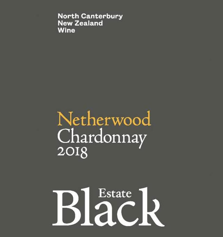 Netherwood Chardonnay - Black Estate - pen-and-nicholas 