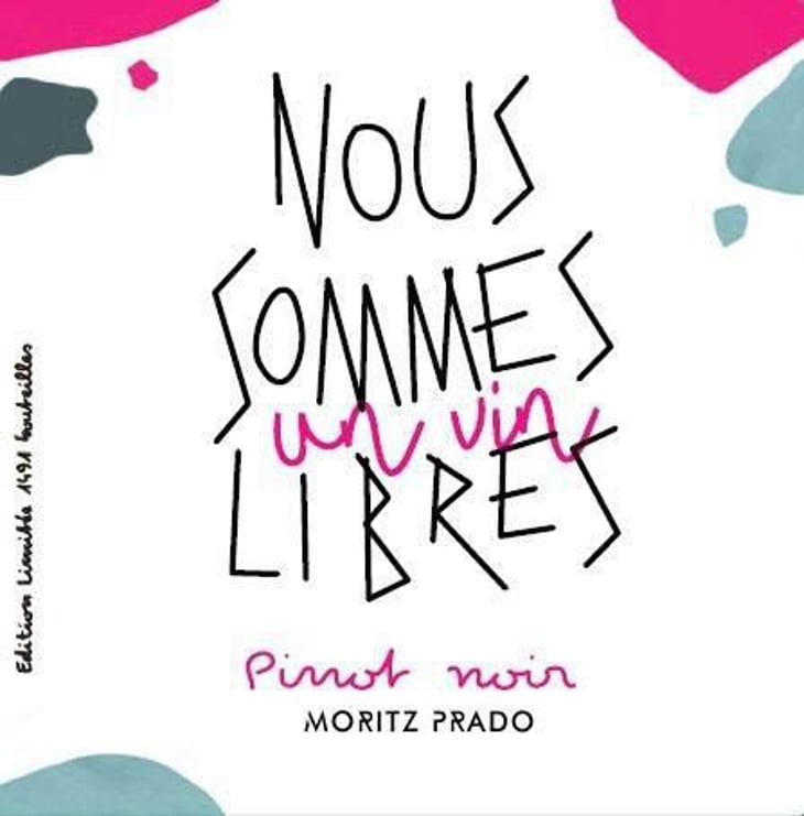 Nous Sommes Libres - Pinot Noir - Maison Moritz Prado - ghislain-moritz-angela-prado 