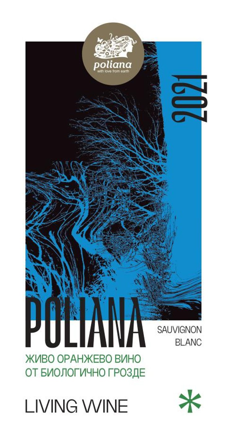 Orange Living Natural Wine Sauvignon Blanc 2021 - Poliana - martin-ganev-polina-ganeva-todor-karagiozov-kalina-ganeva 