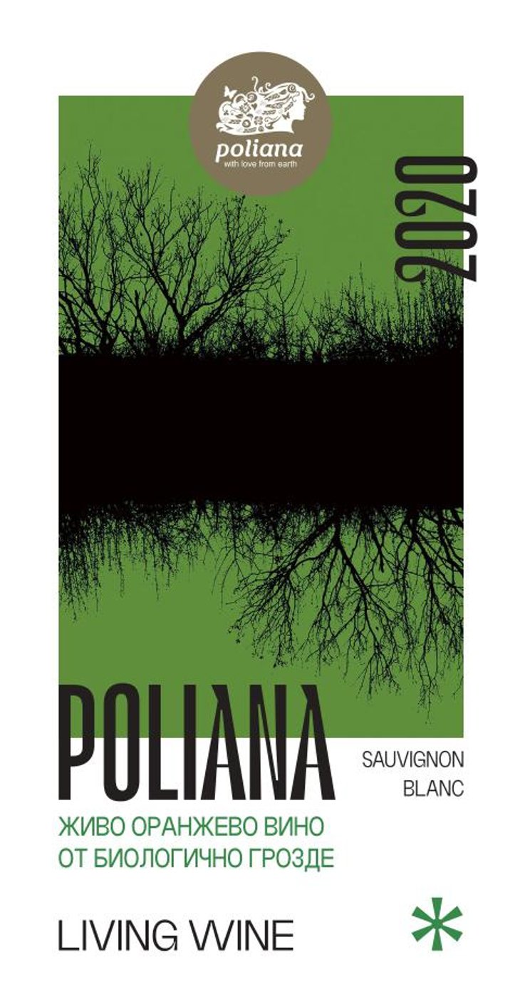 Orange Living Natural Wine Sauvignon Blanc 2020 - Poliana - martin-ganev-polina-ganeva-todor-karagiozov-kalina-ganeva 