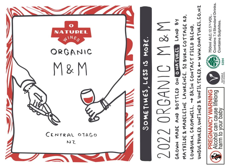 Organic M&M - O Naturel Wines - lucie-brook-lawrence 