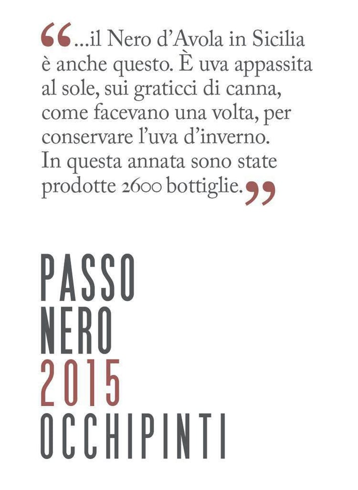 Passo Nero - Azienda Agricola Arianna Occhipinti - arianna-occhipinti 