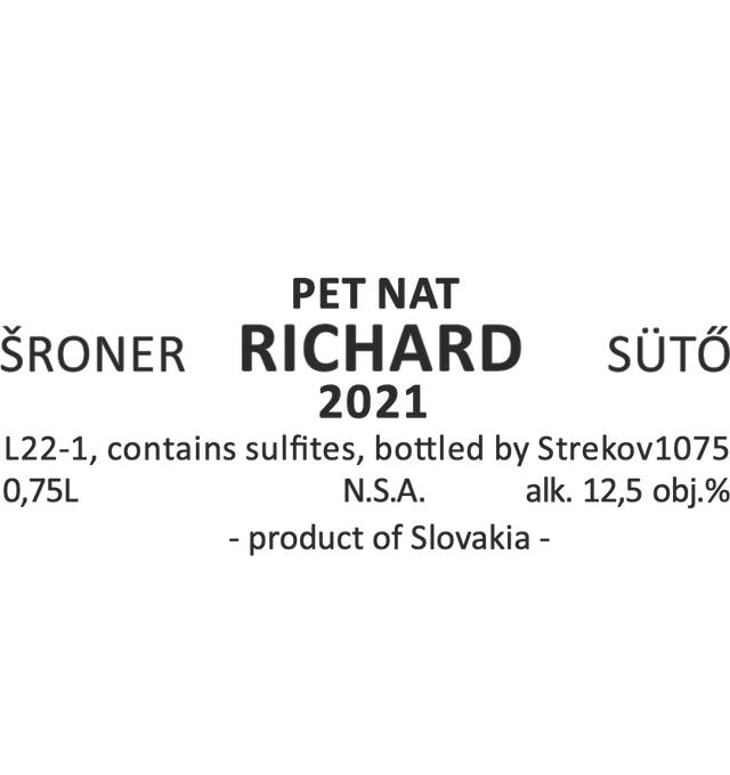Pet Nat Richard - Strekov 1075 - zsolt-suto -2021