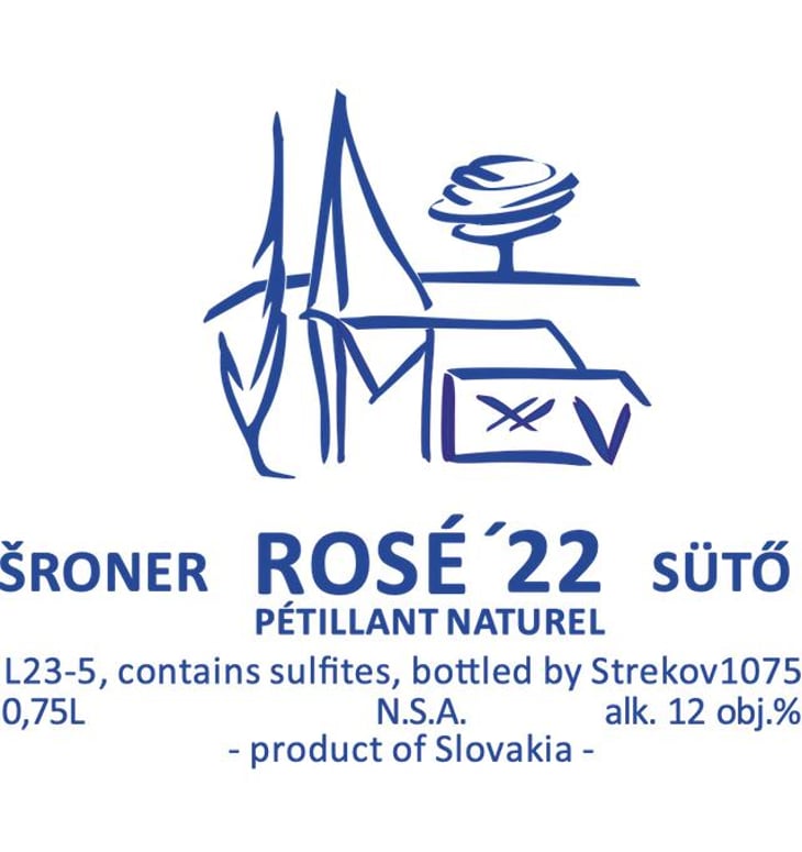 PetNat Rosé - Strekov 1075 - zsolt-suto -2021
