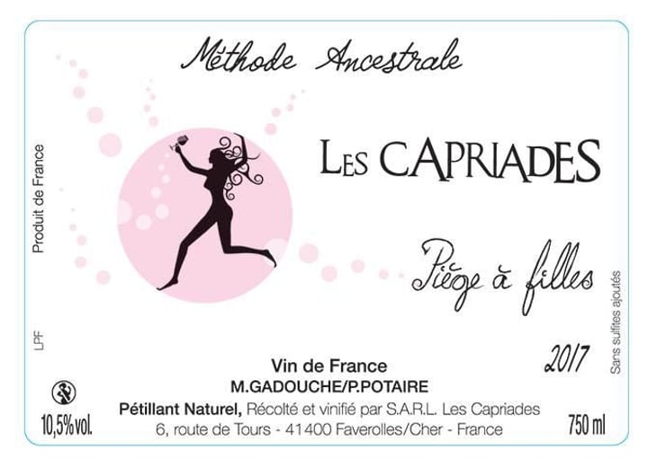 Piège à Filles (rosé) - Les Capriades - pascal-potaire-moses-gadouche 