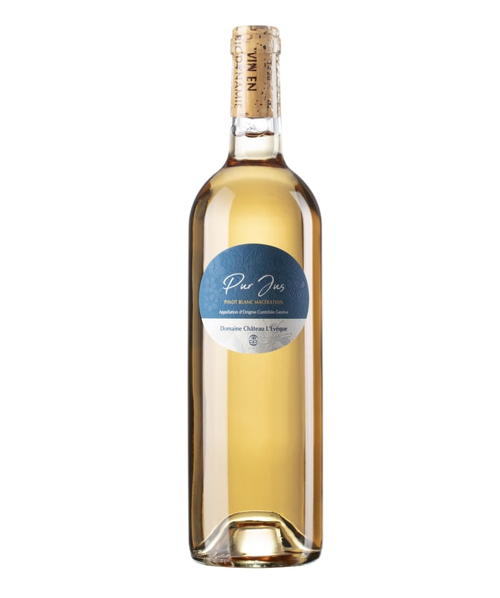 Pinot Blanc macération « Pur Jus » - Domaine Château L'Evêque - martine-et-alexandre-mevaux 