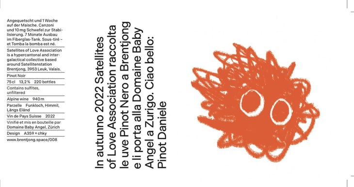 Pinot Daniele (X Domaine Baby Angel) - Satellites of Love Association - satellites-of-love 