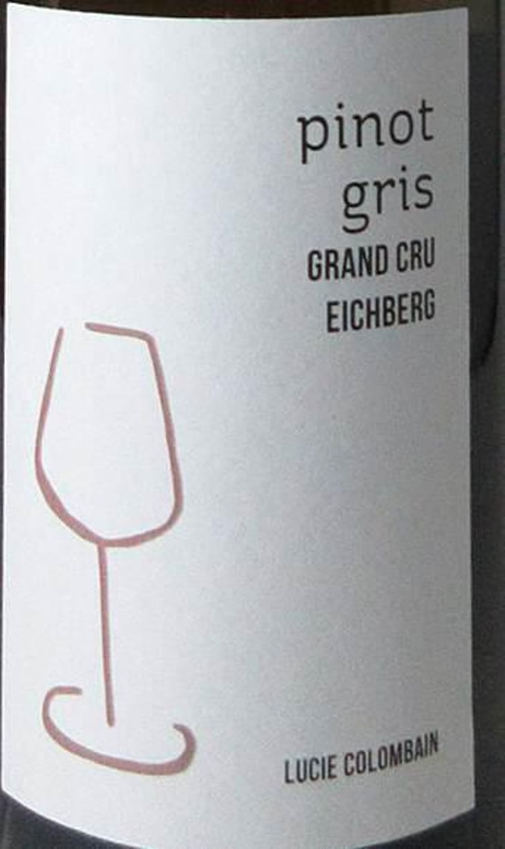 Pinot Gris Grand Cru Eichberg - Lucie Colombain - eric-jean-marie-colombain 
