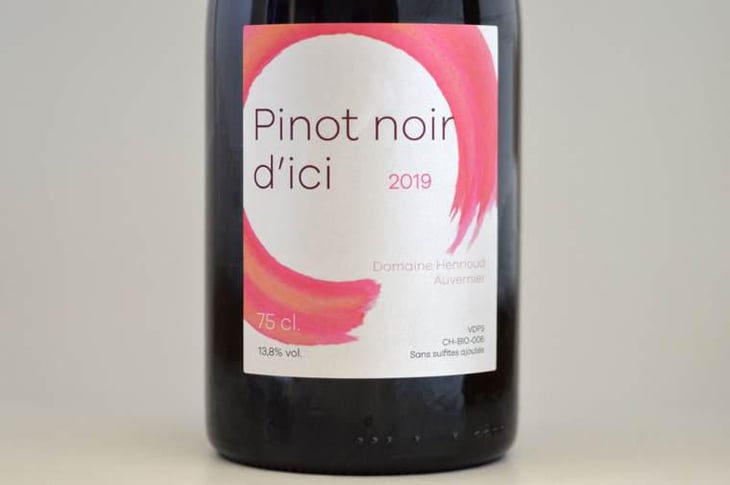 Pinot Noir d'Ici - Domaine Henrioud - jean-michel-henrioud 