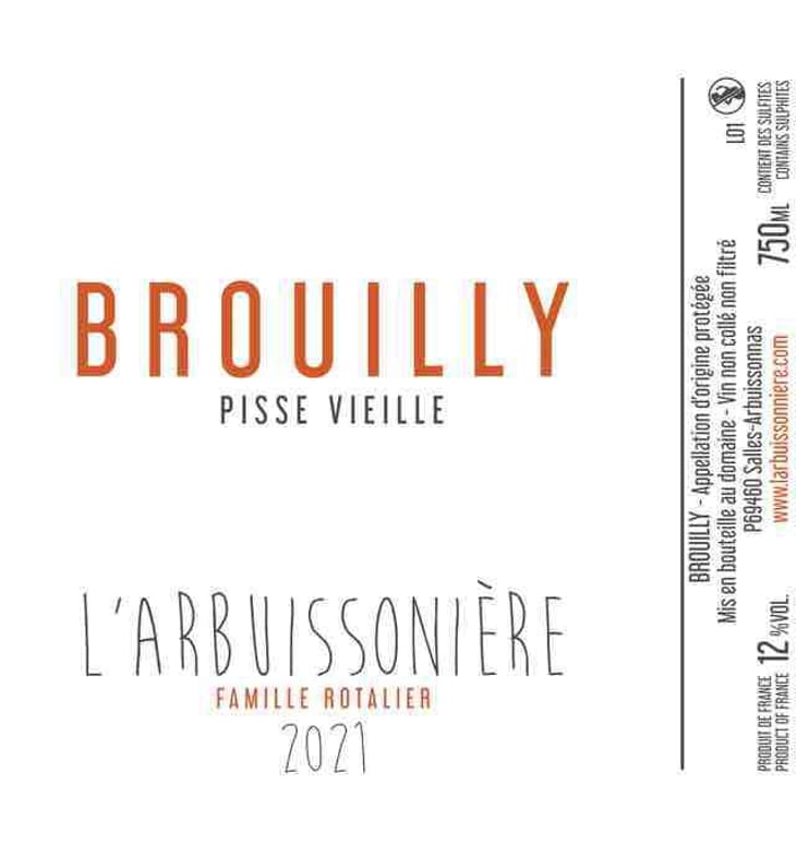 Pisse Vieille - L'Arbuissonnière - jean-de-rotalier 