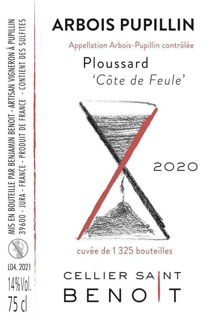 Ploussard "Côte de Feule" - Cellier Saint Benoit - benjamin-benoit 