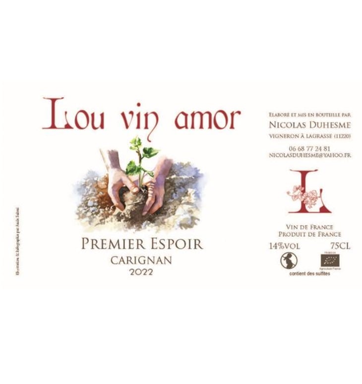 Premier Espoir - Lou Vin Amor - nicolas-duhesme 