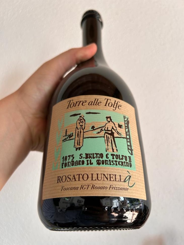 ROSATO LUNELLA' FRIZZANTE - Az. Agricola Torre alle Tolfe - az-agricola-torre-alle-tolfe -2022