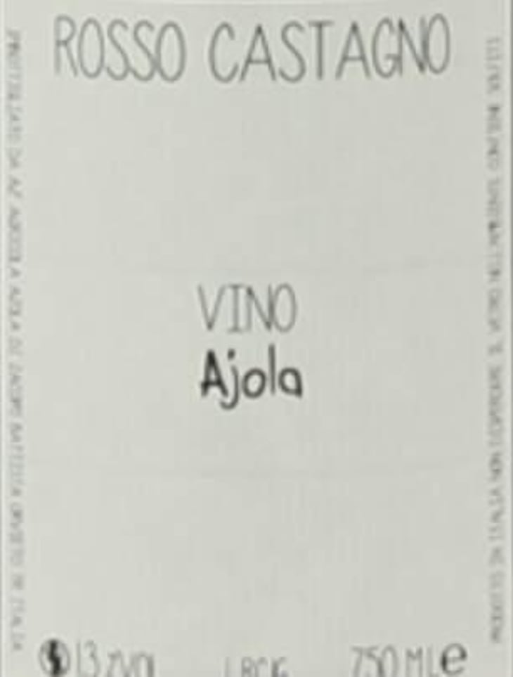Rosso Castagno - Azienda Agricola Ajola - jacopo-battista 