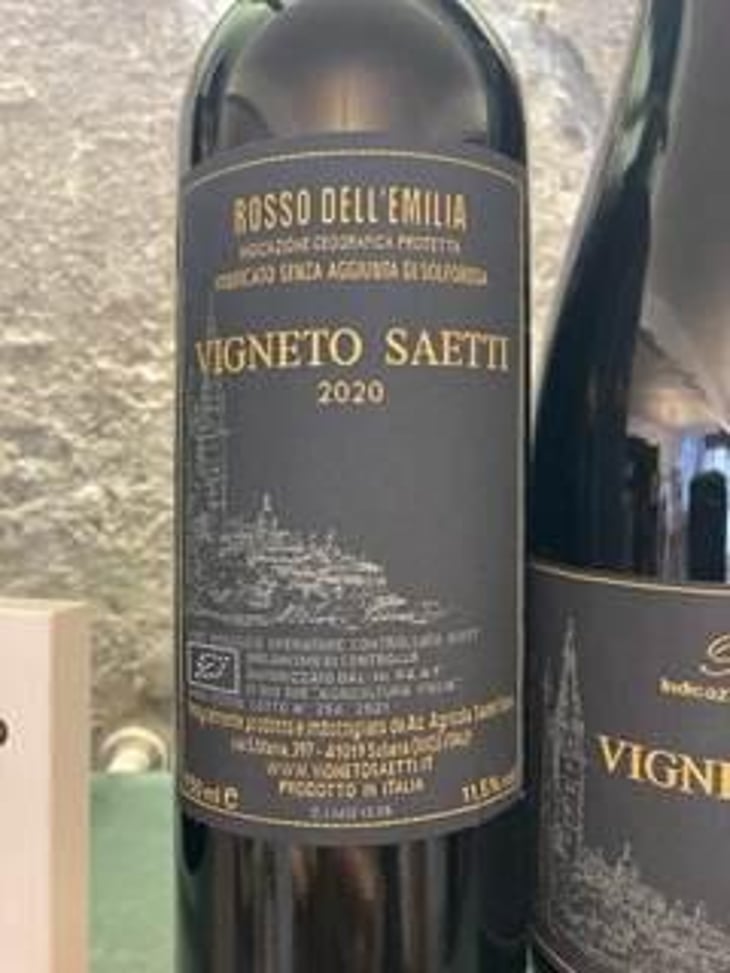 Rosso Dell' Emillia - Vigneto Saetti - luciano-sara-saetti 