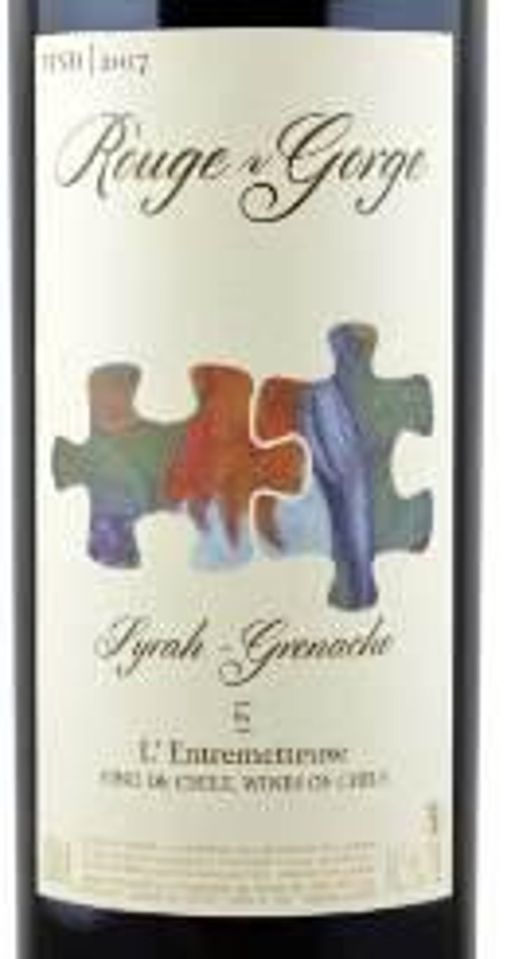 Rouge-Gorge - Syrah-Grenache - L’Entremetteuse - laurence-real 
