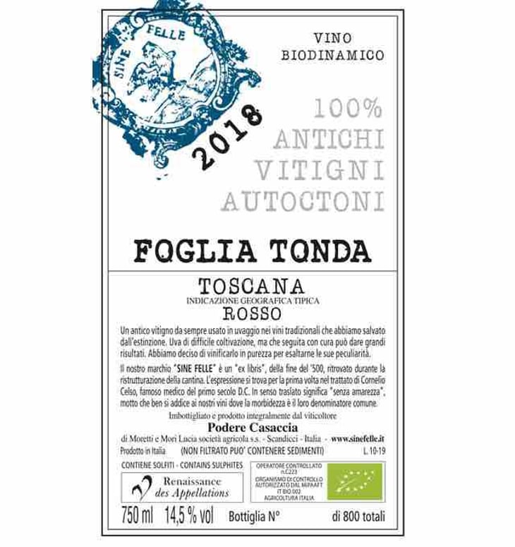 Foglia Tonda - Podere Casaccia Sine Felle - roberto-moretti 
