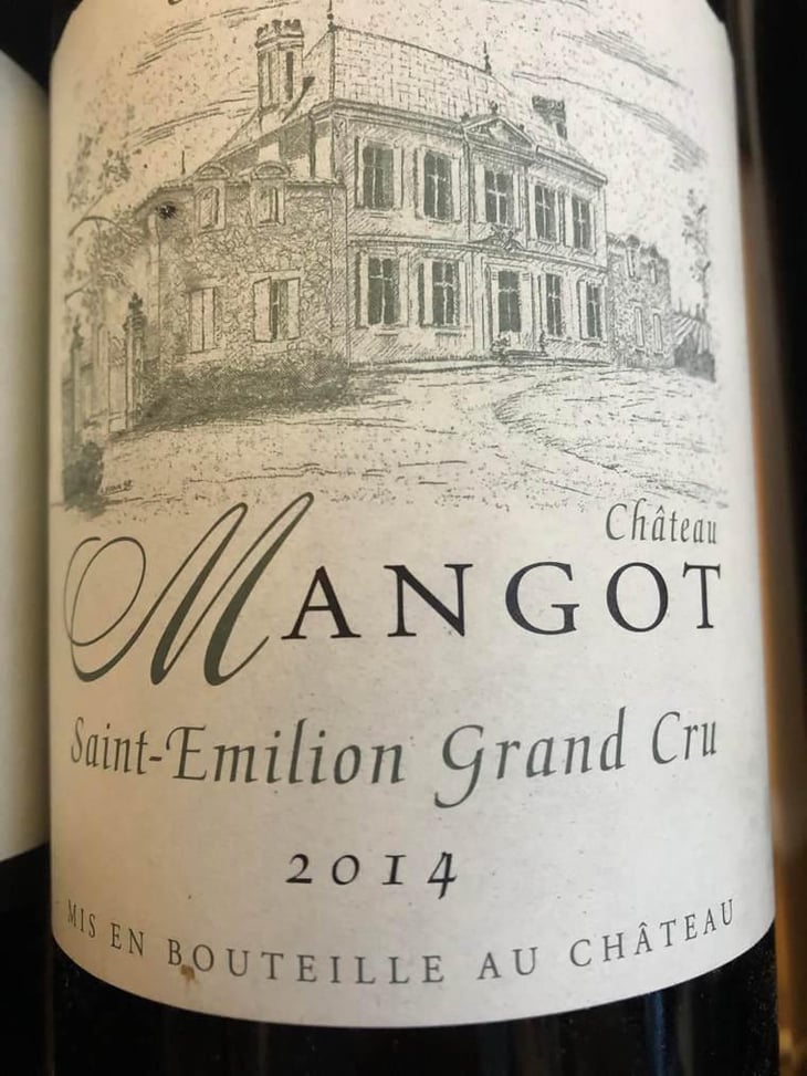 Saint-Emilion Grand Cru - Chateau Mangot - Yann & Karl Todeschini -2014