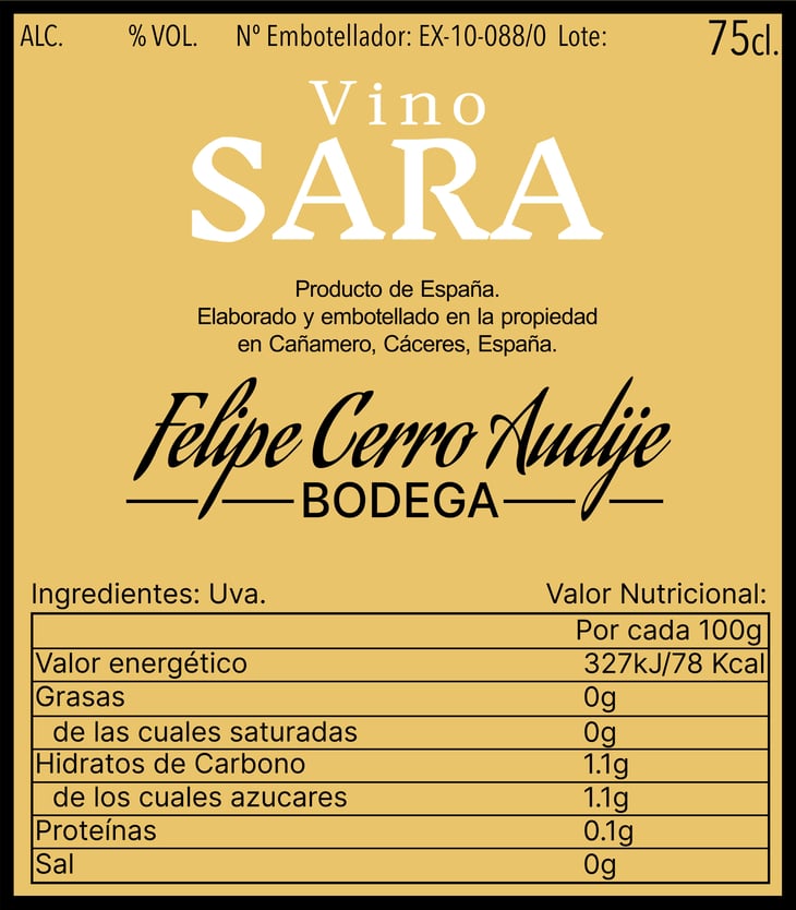 Sara Broncano - Bodega Felipe Cerro Audije - felipe-cerro-audije -2022