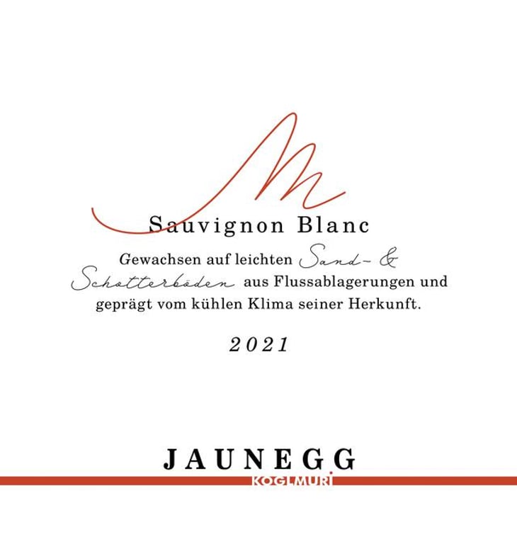 Sauvignon Blanc "Sand & Schotterböden“ - Weingut Daniel Jaunegg - jasmin-daniel-jaunegg 
