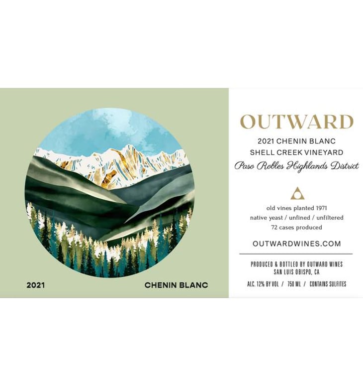 Shell Creek Vineyard Chenin Blanc - Outward Wines - natalie-siddique-ryan-pace 