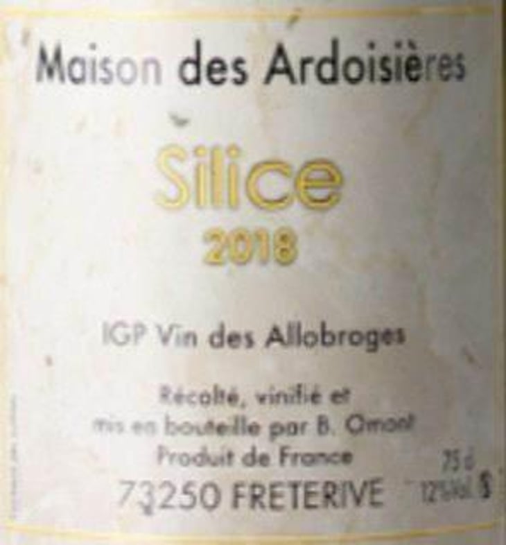 Silice Blanc "Maison des Ardoisières" - Domaine Des Ardoisières - brice-omont 
