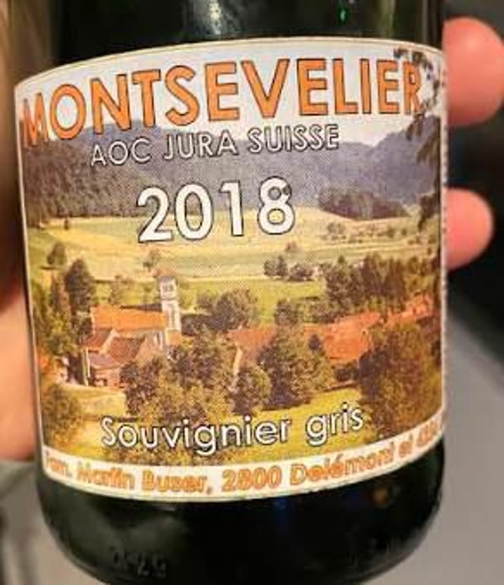 Souvignier Gris - Vin du Jura - martin-buser 