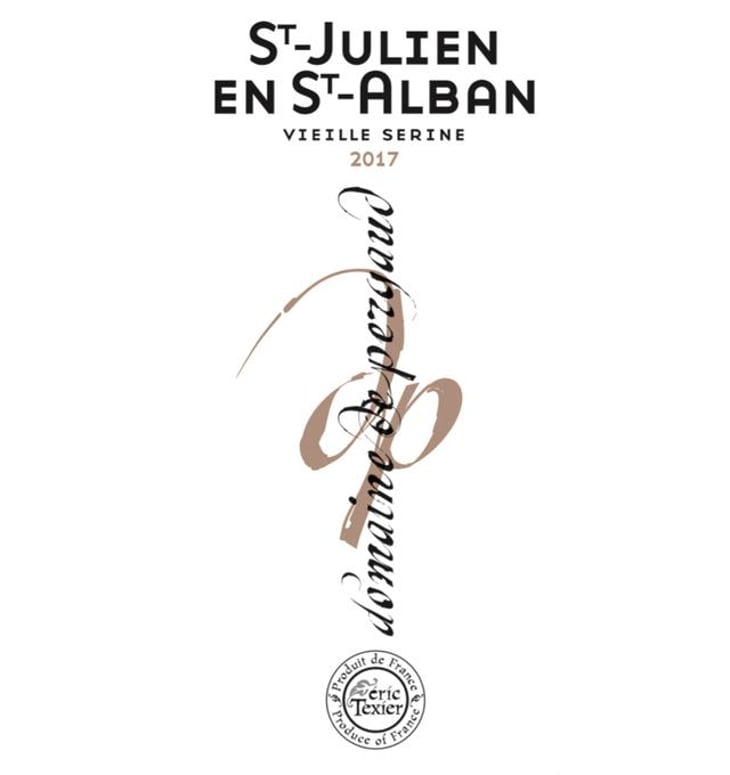 St-Julien en St-Alban Vieille Serine - Domaine Eric Texier - laurence-et-eric-texier 