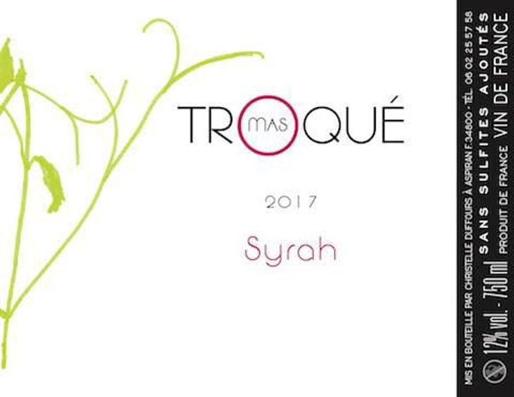 Syrah - Mas Troqué - christelle-duffours 