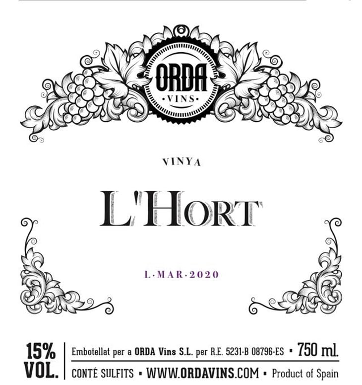 L'Hort - Orda Vins - david-i-oriol 