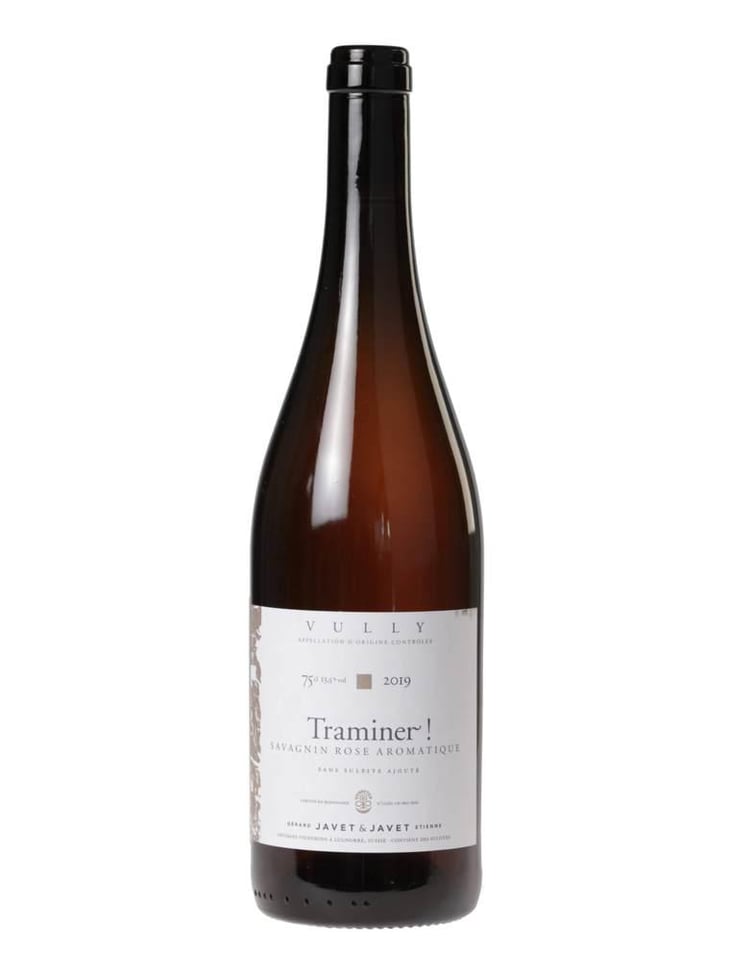 Traminer - Savagnin Rose Aromatique - Sans sulfite ajoute - Javet & Javet - etienne-javet 