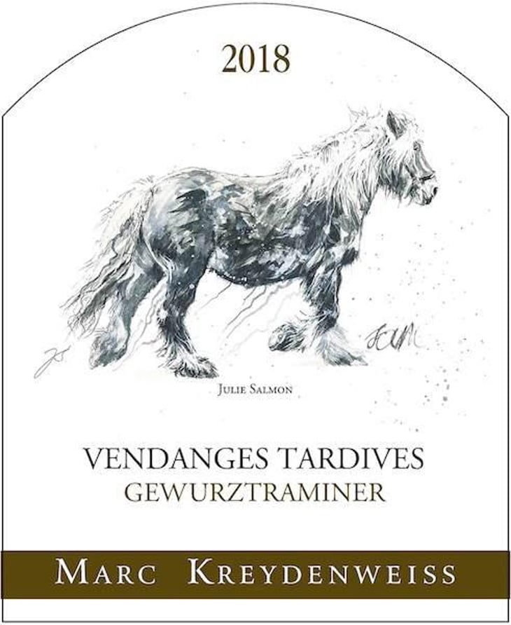 Vendanges Tardives Gewurztraminer (Julie Salmon Label) - Marc Kreydenweiss (Andlau) - antoine-kreydenweiss -2018