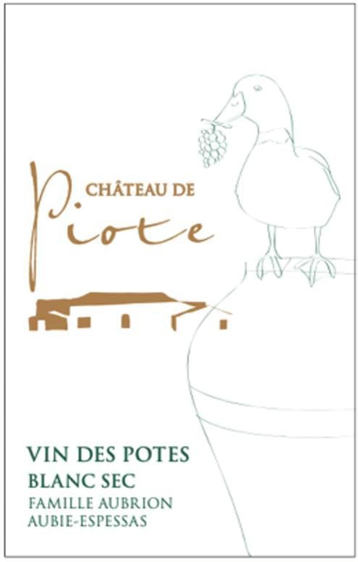 Vin Des Potes Blanc Sec - Château De Piote - virginie-aubrion 