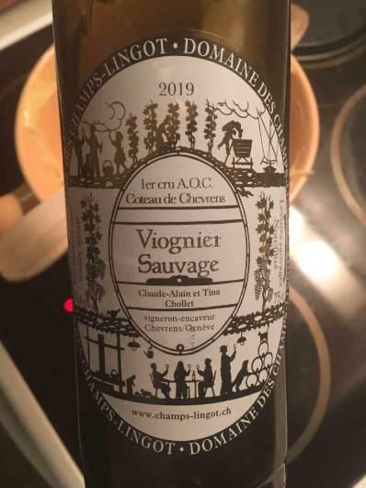 Viognier Sauvage - Domaine des Champs-Lingots - claude-alain-chollet 