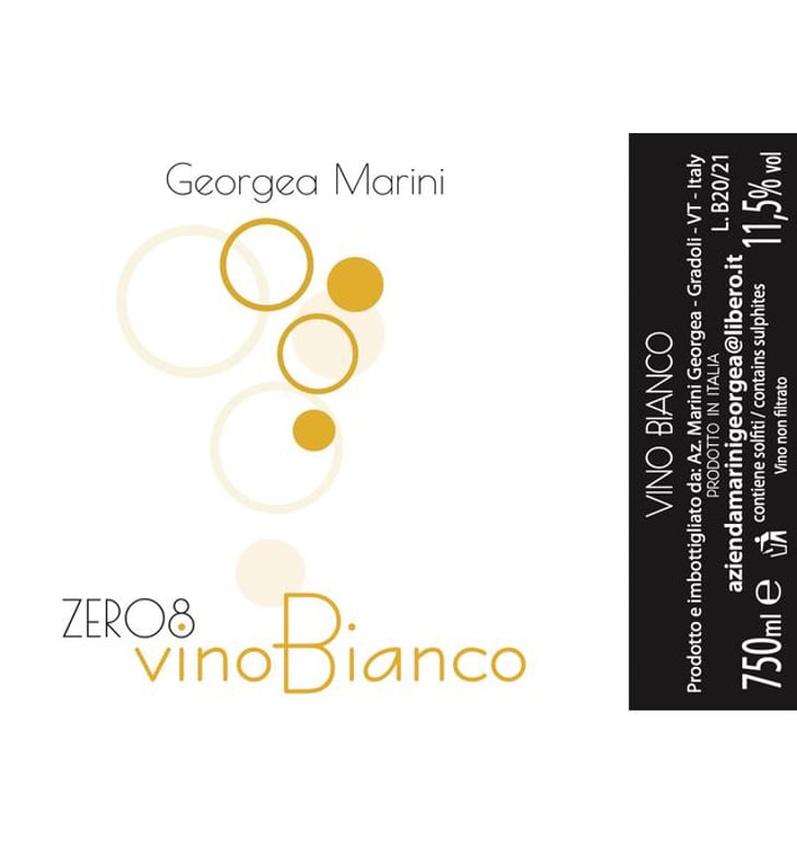 Zero8 Bianco - Azienda Agricola Georgea Marini - georgea-marini 