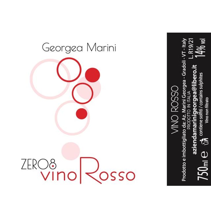 Zero8 Rosso - Azienda Agricola Georgea Marini - georgea-marini 