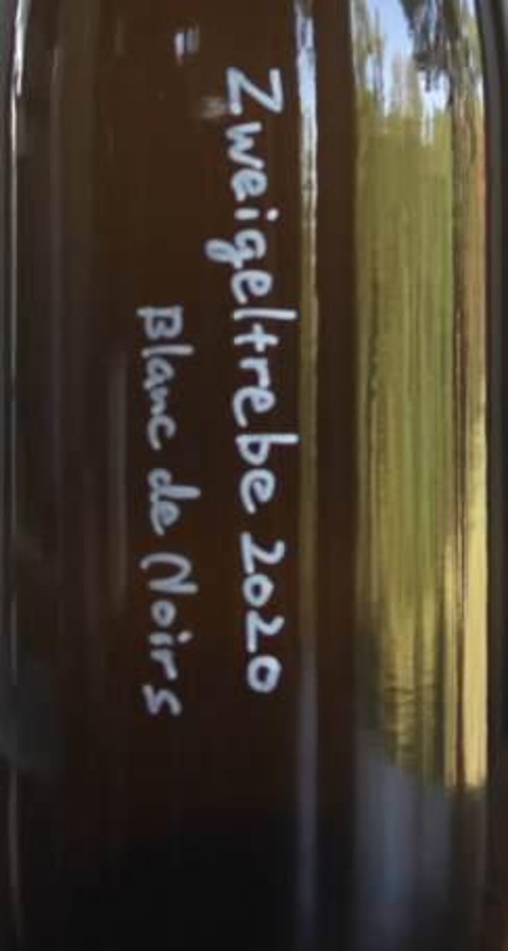 Zweigeltrebe blanc de noirs - Domaine Chaud - hideo-kobayashi 