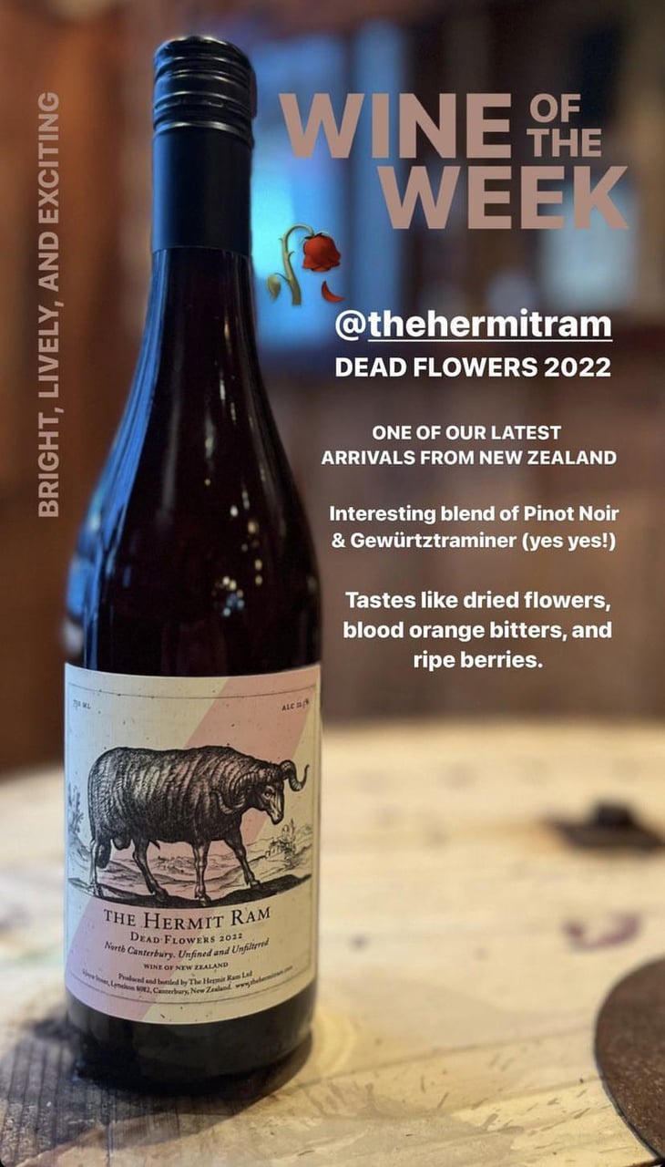 Dead Flowers - The Hermit Ram - theo-coles -2022