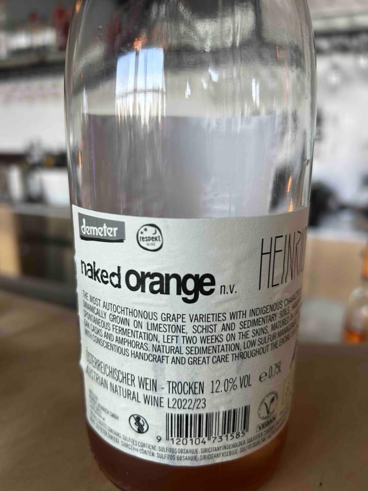 Naked Orange - Weingut Heinrich - gernot-heike-heinrich -2023