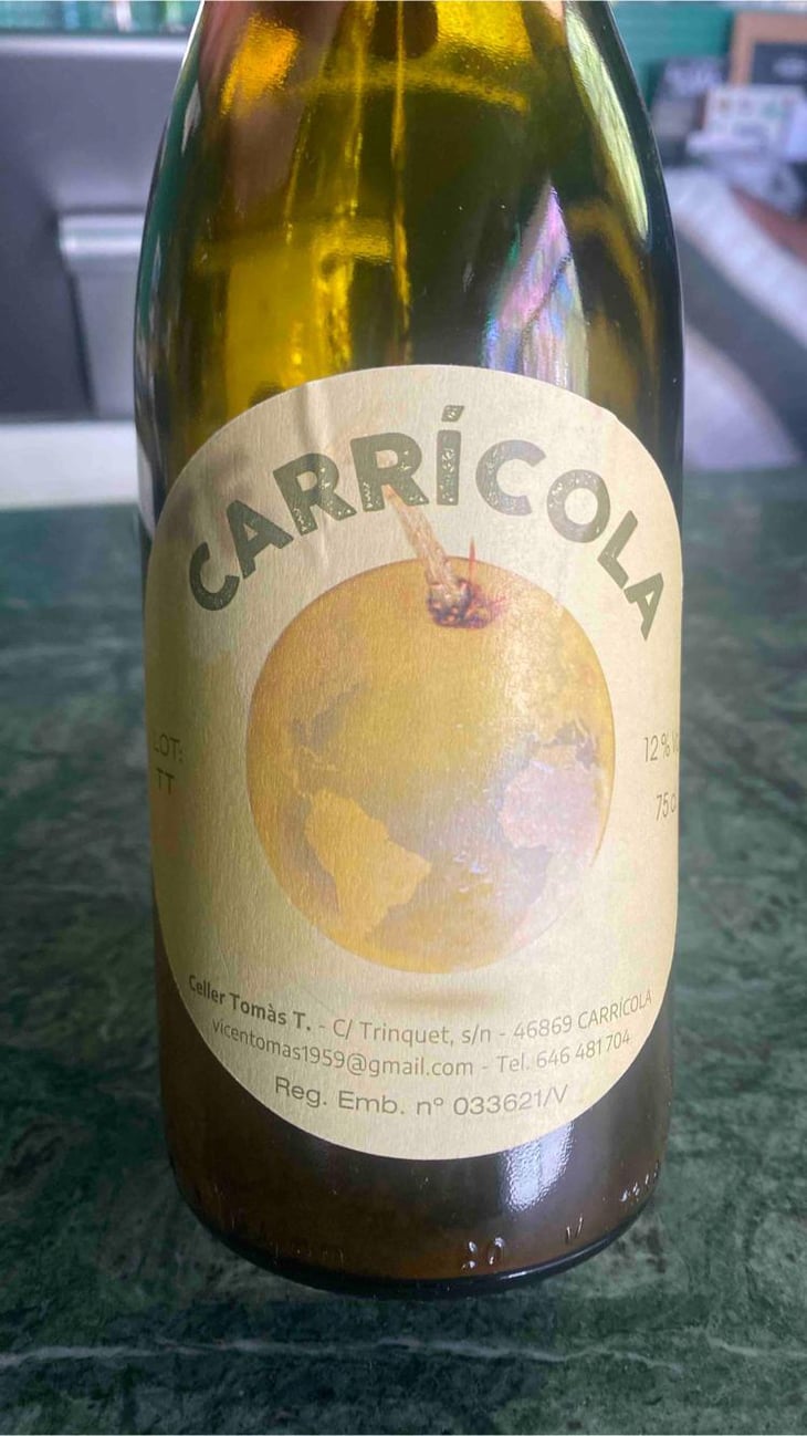 Carricola blanco - Celler Tomàs Torres - vicent-tomas-soler 