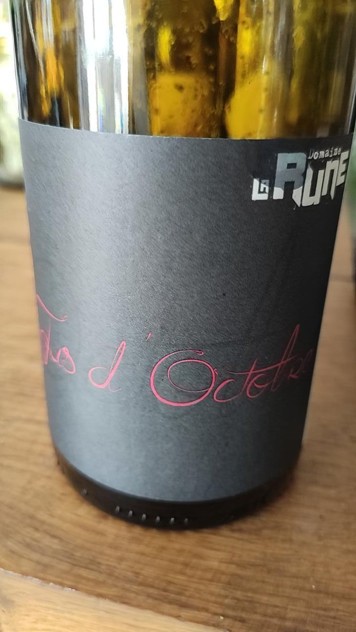 Jus d'octobre - Domaine de La Rune - dominique-manuel-xavier-remon 