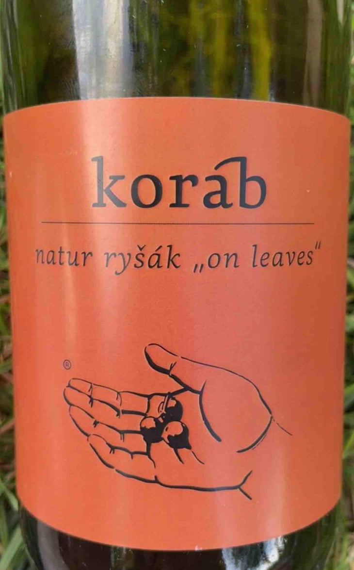 Natur Ryšák ,,on leaves” - Vinařství Petr Koráb - petr-korab -2022