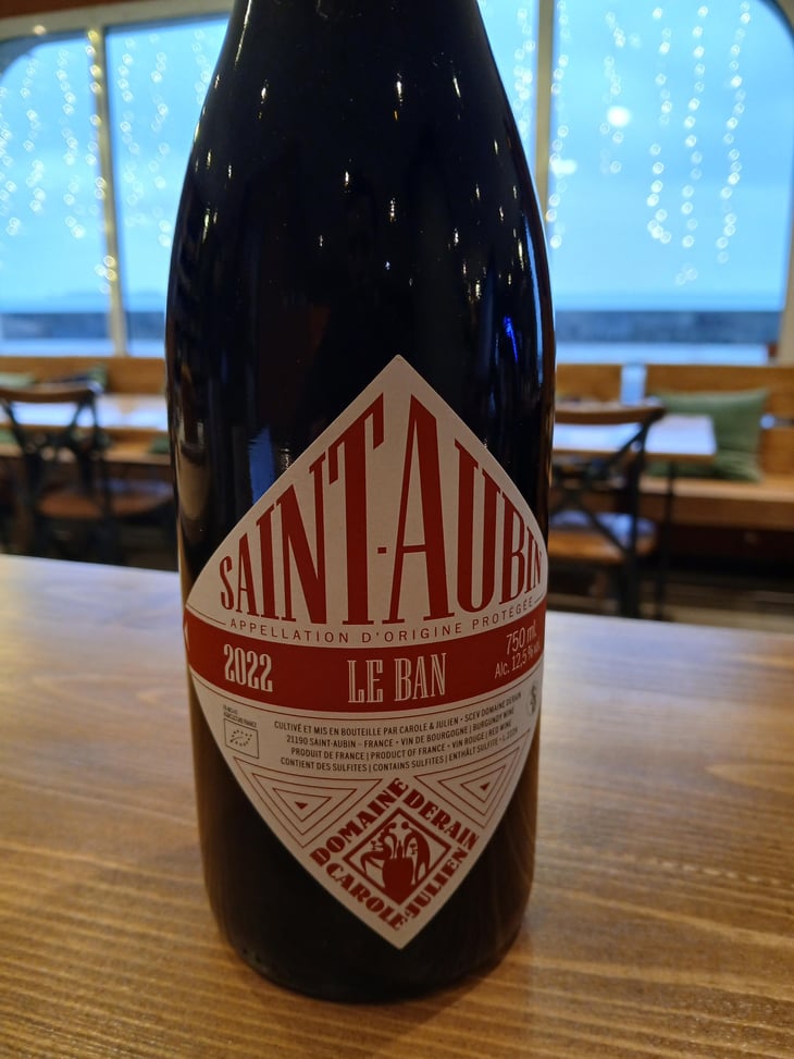 Saint Aubin Le Ban - Domaine Derain - julien-altaber-carole-shwab-domique-derain -2022