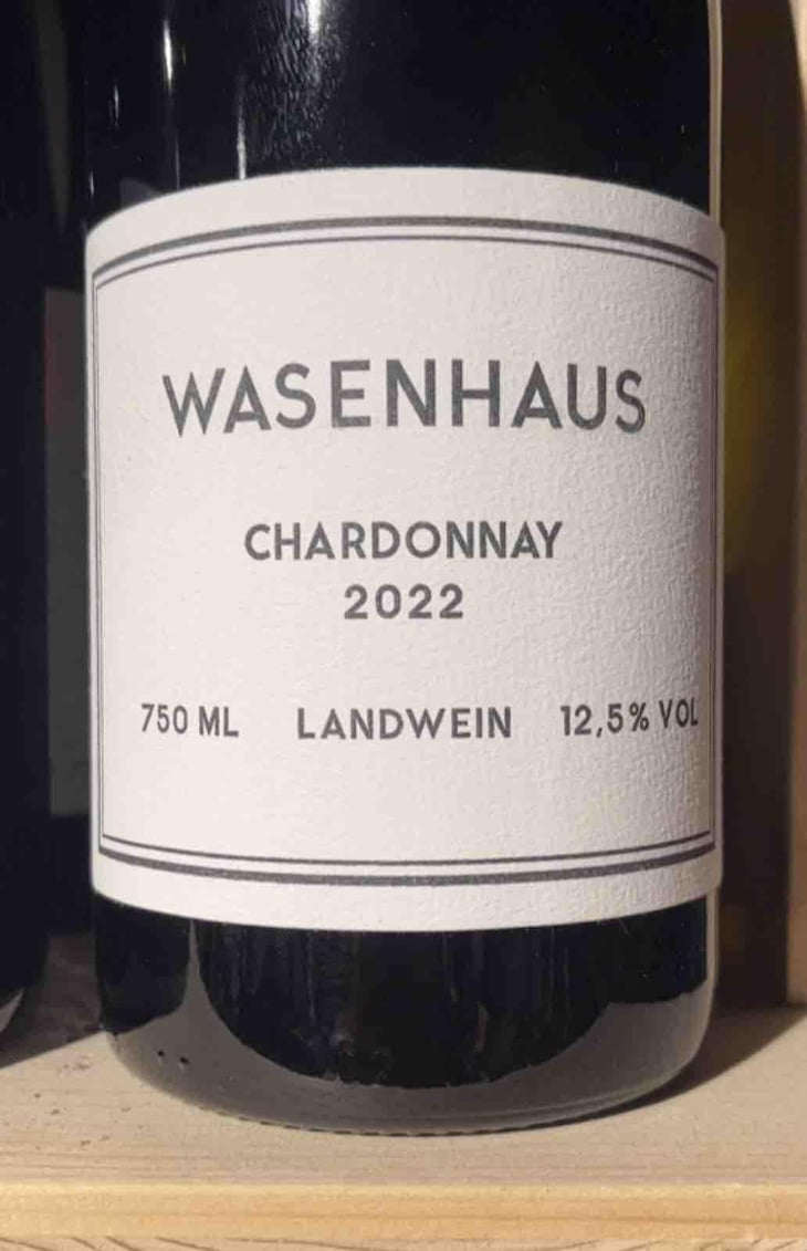 Chardonnay - Weingut Wasenhaus - christoph-wolber-alexander-gotze -2022