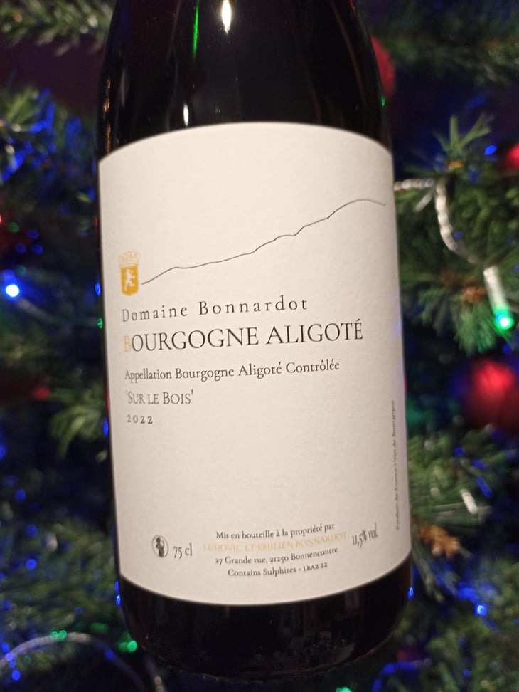 Bourgogne Aligoté Sur le Bois - Domaine Bonnardot - antoine-ludovic-emilien-bonnardot -2022