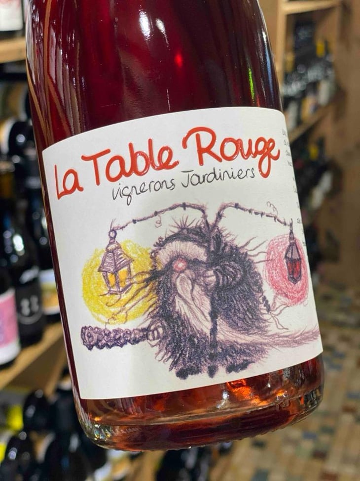Pet’Nat Rosé La Table Rouge - La Table Rouge - claude-cabel-airaud-philippe-chigard -2022