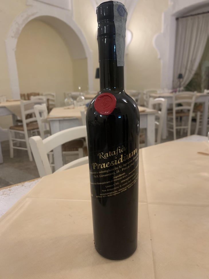 Ratafià - Praesidium - enzo-lucia-antonia-et-ottaviano-pasquale -2019