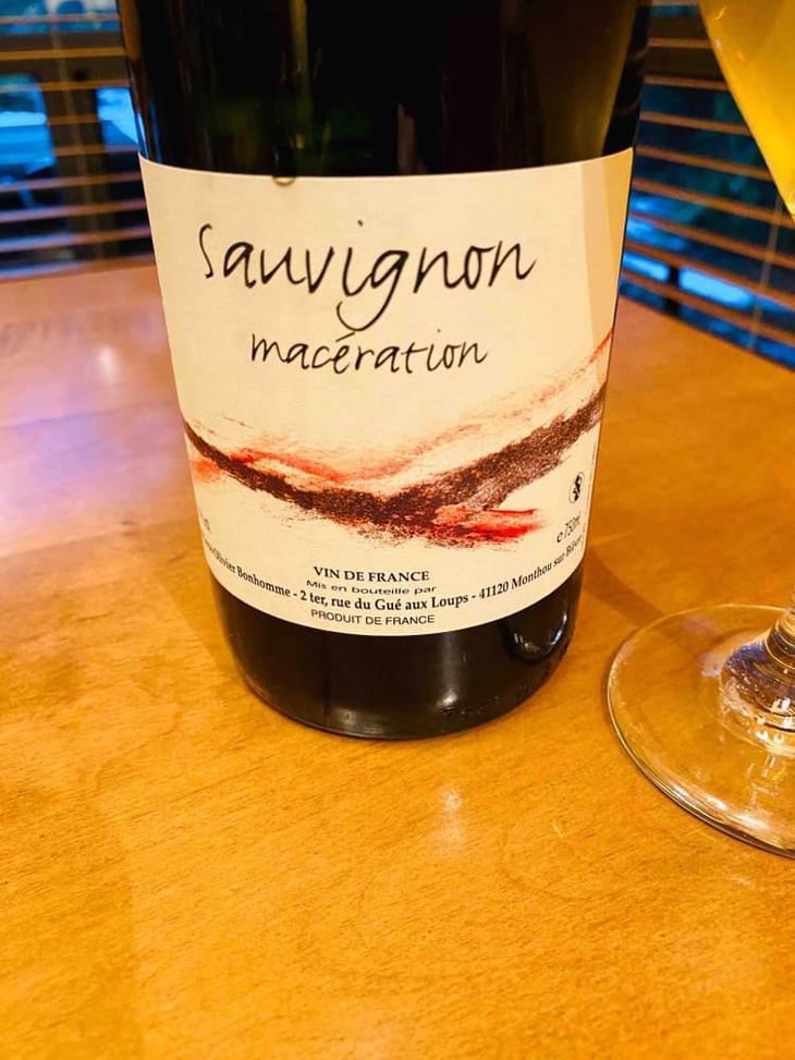 Sauvignon Macération - Domaine POB - pierre-olivier-bonhomme 