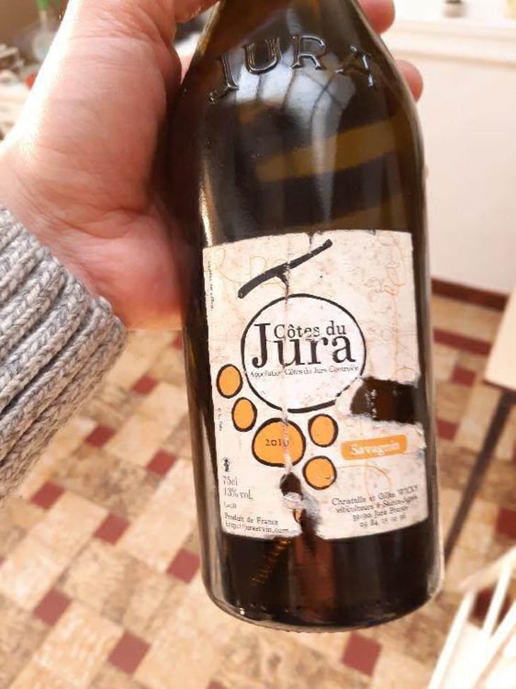 Côte du Jura Savagnin - Gilles Wicky - christelle-gilles-wicky 