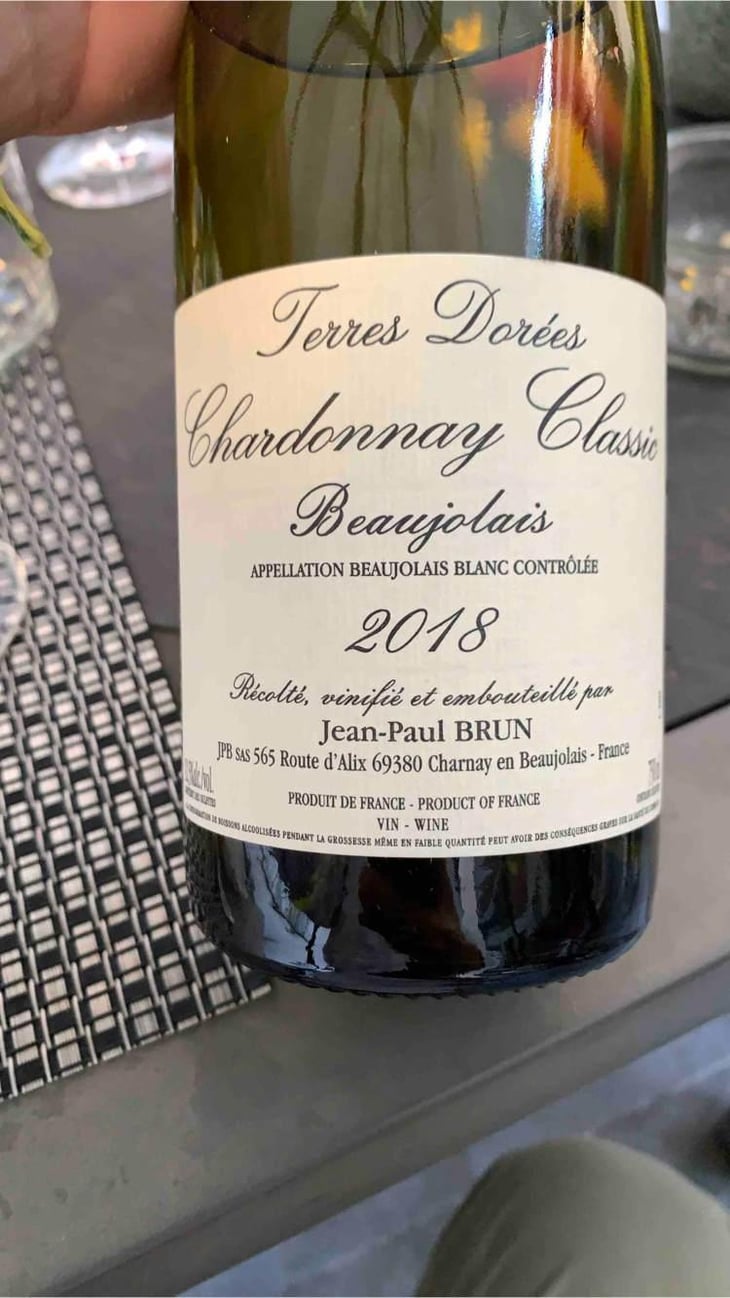 Terre Dorées Chardonnay Classique - Domaine des Terres Dorées - jean-paul-brun 
